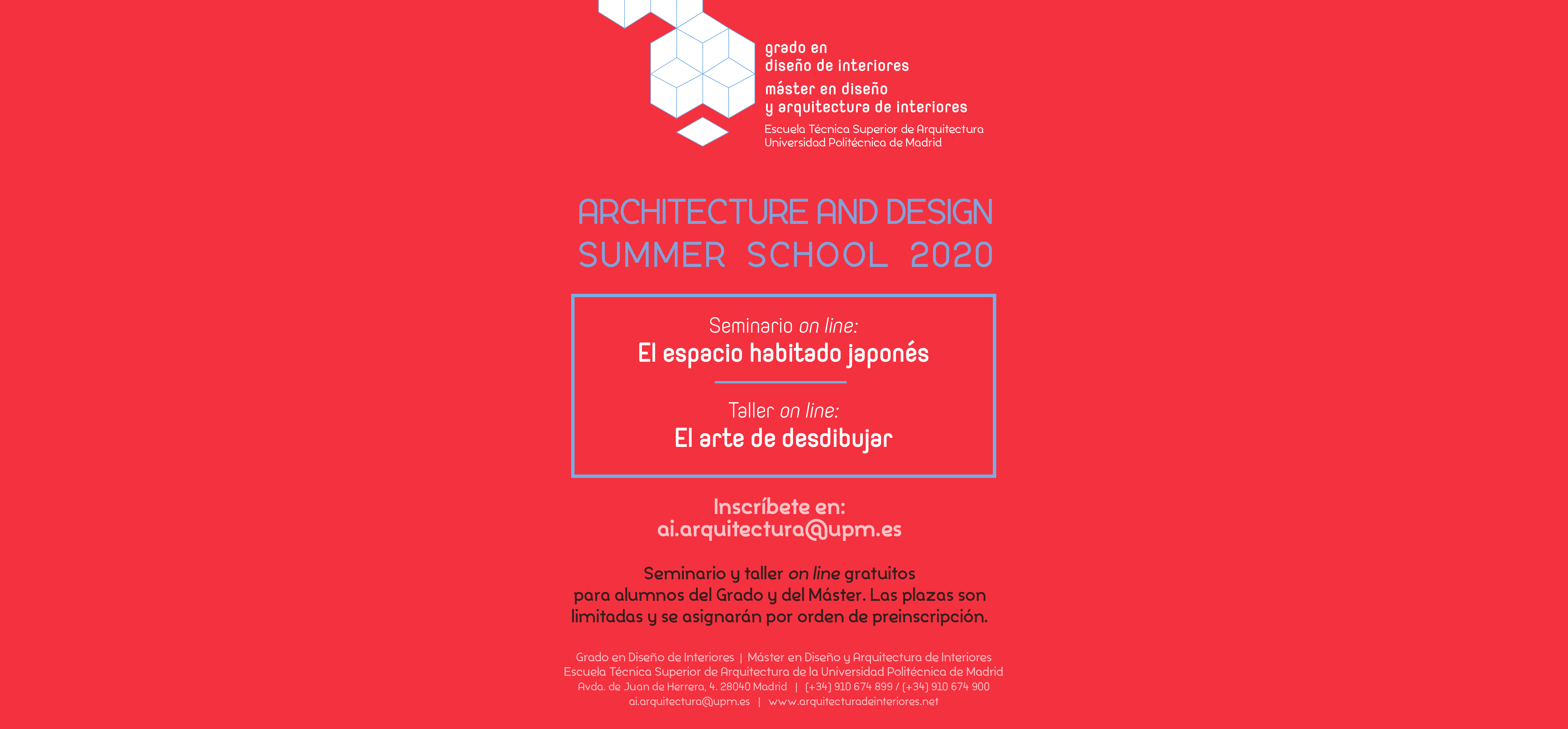 Architecture and design Summer School 2020
